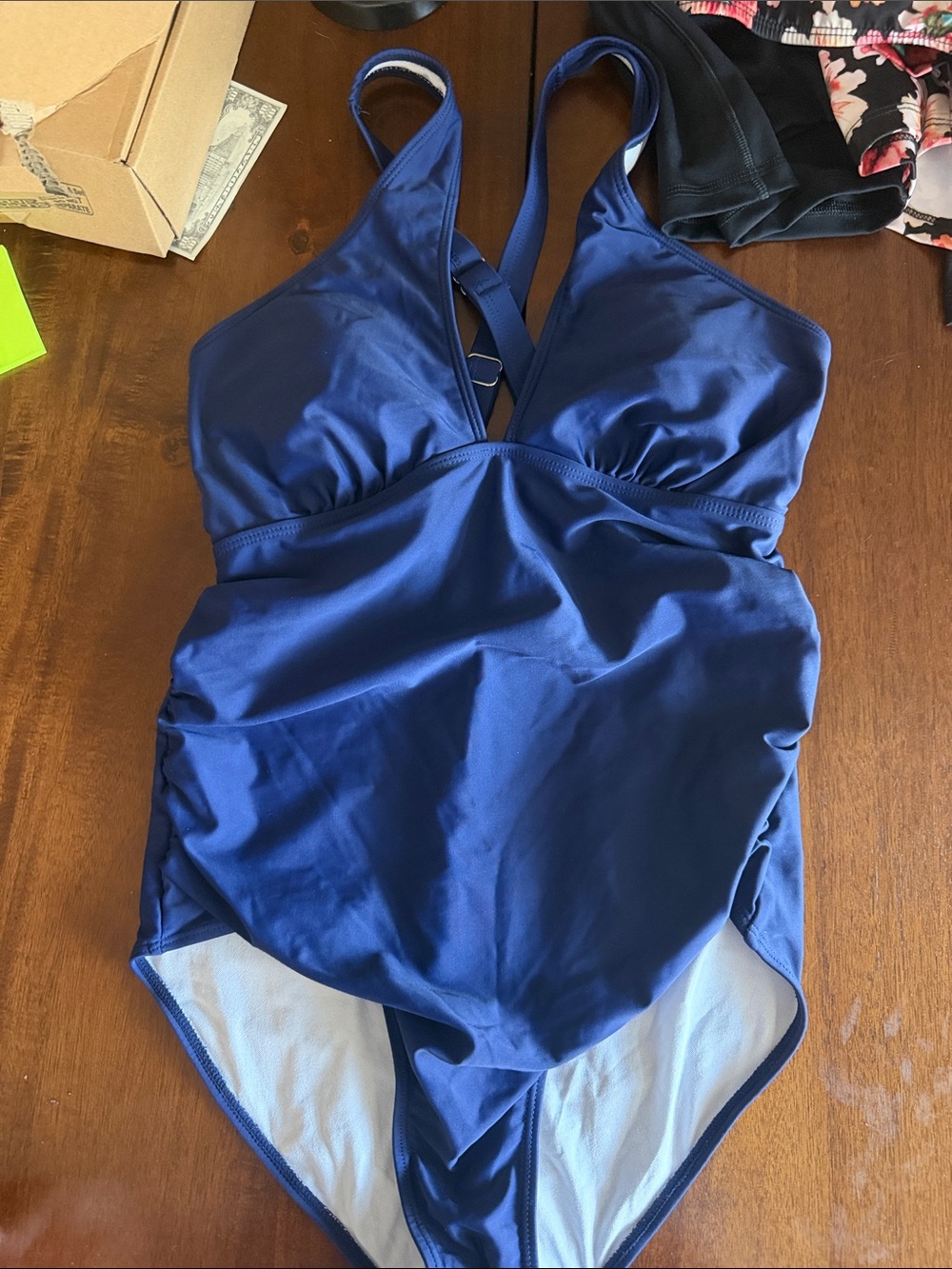 Navy One-Piece Swimsuit